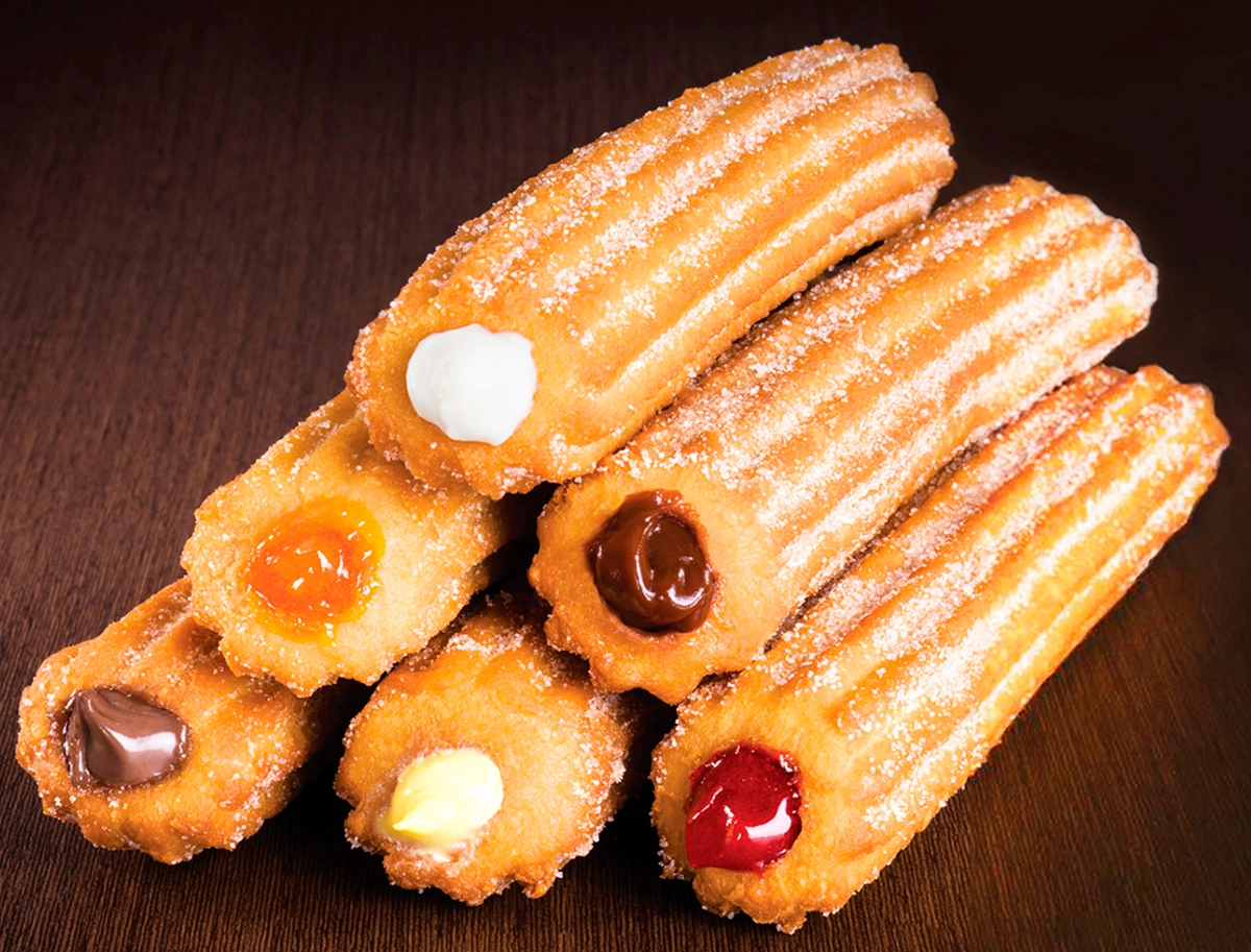Churros rellenos