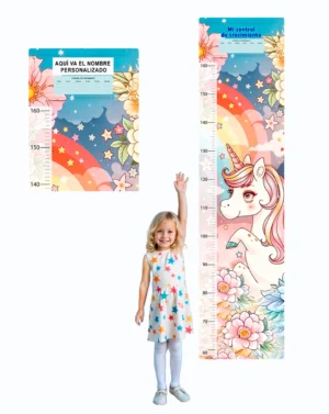 Regla de medidas niños